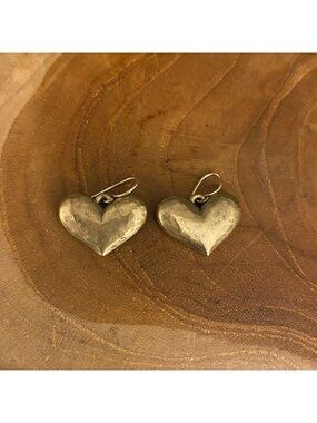 Jeep Collins Brass Dangle Earrings, Brass